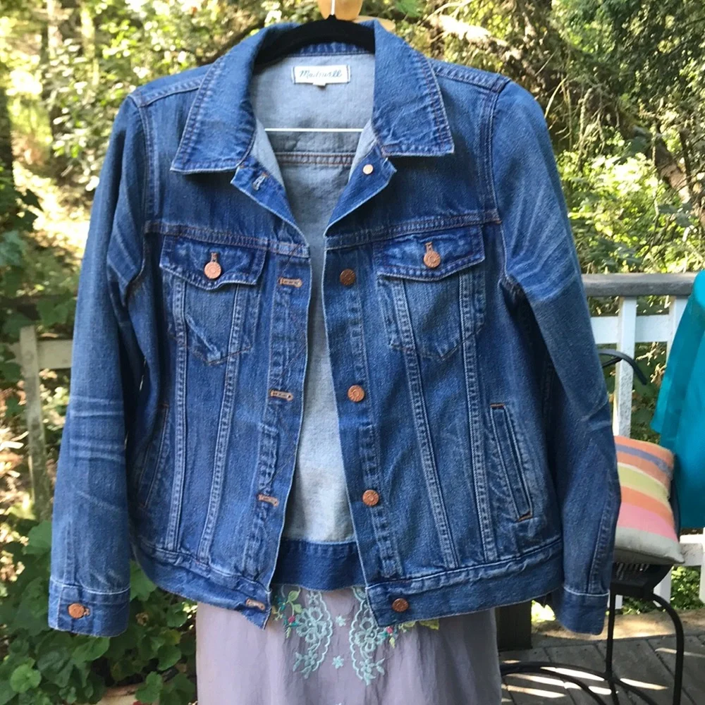 Madewell denim jacket - Picture 1 of 6